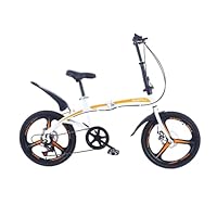 Amazon | 変速ダブルディスクブレーキ 折りたたみ自転車 折りたたみ