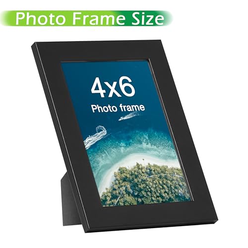 FrameWorks Value 12-Pack 4” x 6” Classic Black Gallery Style Picture Frames by FrameWorks - Image 2