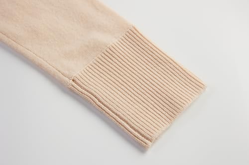 Image of EURKEA Women's Turtleneck 100% Cashmere Sweater, Long Sleeves Pullover Winter Top for Women, Gift Ready
