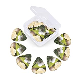 Jeu de 12 médiators de guitare Sport Golf Ball pour guitare acoustique, guitare électrique, contrebasse, ukulélé - Les Beatles, Paul McCartney, John Lennon, RIngo Starr, George Harrison Jeu de 12 médiators de guitare Sport Golf Ball pour guitare acoustique, guitare électrique, contrebasse, ukulélé – Image 6
