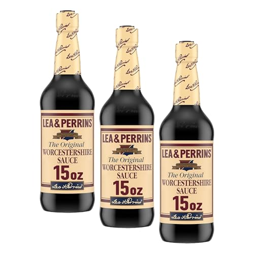 Image of Lea & Perrins The Original Worcestershire Sauce (15 fl oz Bottle) (Pack of 3)