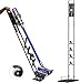 Price comparison product image Foho Stand Compatible for Dyson Gen5 V15 V12 V11 V10 V8 V7 V6 Cordless Vacuum Cleaners, Stable Metal No-Drill Wall Floor-Standing Storage Bracket Holder Multi-Accessory Organiser with Casters