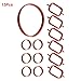 22/33MM Car Rubber Intake Inlet Manifold Seal Gasket Repair Kit, 11617790198, for Bmw, for E87, for E46, for E90, for E91, for E92, for E93, for E39, for E60, for M57(13Pcs)