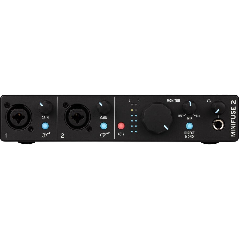 Amazon.com: Arturia MiniFuse 2 Portable 2x2 USB Type-C Audio