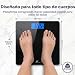 Imagen de HomeFashion HFitness Báscula de Baño Digital 28×28 cm