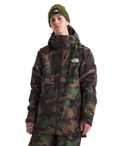 Image of THE NORTH FACE Men's Thermoball Eco Snow Triclimate Waterproof Insulated Ski Jacket | Helmet Compatible, Powder Skirt