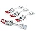 Produktbild 4Pcs Metall Hebel Verschluss Spannverschluss Kistenverschluss Kappenschloss4002 184KG / 404lbs Halten Kapazität Latch Button Toggle Latch