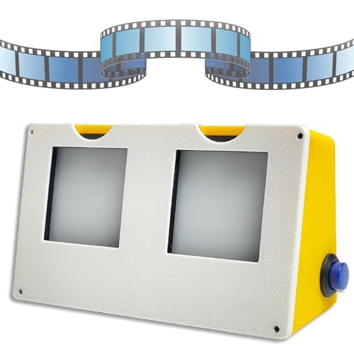 WHOOLEFUN Visualizzatore di Diapositive per Pellicole 135, Visualizzatore di Foto