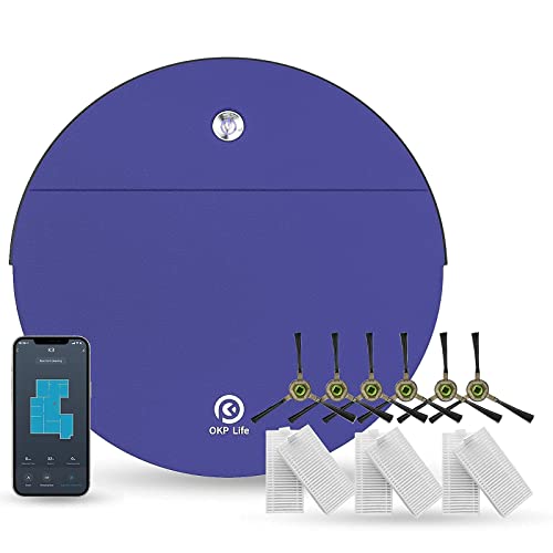 Creative Product OKP K3 Robot Vacuum and Mop with Accessories,Sidebrush and HEPA Filter Creative Product OKP K3 Robot Vacuum and Mop with Accessories,Sidebrush and HEPA Filter