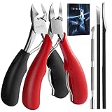 Toenail Clippers for Thick Nails Toenail Clippers for ingrown Nails Heavy-Duty Nail Clippers for Men
