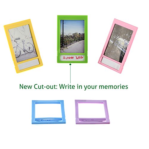 Fujifilm Instax Mini 9 Or Mini 8 Instant Camera Accessories Bundle, 11 Piece Gift Set Includes Instax Mini Case + Strap, 2 Photo Albums, Filters, Selfie Lens, Hanging + Photo Frames, Stickers & More. #TOP3