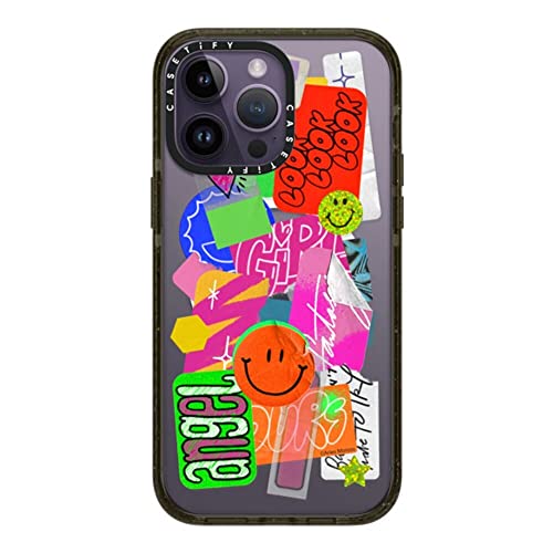 CASETiFY CpNg iPhone 14 Pro Max P[X [MILKi (4x MIL-STD-810G)/2.5m̗NA/MagSafe ɑΉ] - Aries Moross- Sticker - ObV[ ub