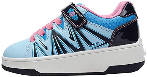 Heelys - Zapatillas de Sintético para niña Azul Navy/Light Blue/Pink, Color, Talla 36.5 EU