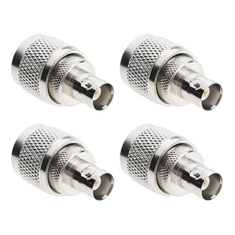 4X UHF Männlich auf BNC Weiblich Koax Adapter Koaxialsteckverbinder Cover