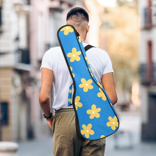 JRHEJTHH Housse durable pour ukulélé étanche avec épaules réglables pour 53,3 cm, 58,4 cm, 61 cm d’épaisseur, motif ligne en forme de fleur – Bleu, Multicolore., 25.9x9x3.1in/66x23x8cm, Moderne - Les Beatles, Paul McCartney, John Lennon, RIngo Starr, George Harrison JRHEJTHH Housse durable pour ukulélé étanche avec épaules réglables pour 53,3 cm, 58,4 cm, 61 cm d'épaisseur, motif ligne en forme de fleur - Bleu, Multicolore., 25.9x9x3.1in/66x23x8cm, Moderne – Image 6