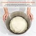 VONCI Electric Dough Maker with Ferment Function,7.3QT (7L) Stainless Steel Dough Mixer Dough Mixer Machine with Fermentation & Timer for Bread, Pizza, Dumplings, Noodles.