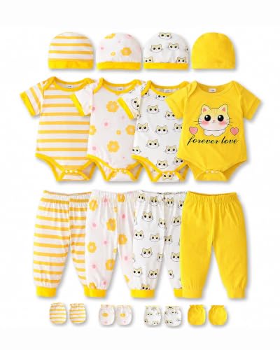 Image of Baby Boy Girl Clothes Preemie Newborn Must Have Infant Essentials Outfits 20 Piece Clothing 0-18 Months