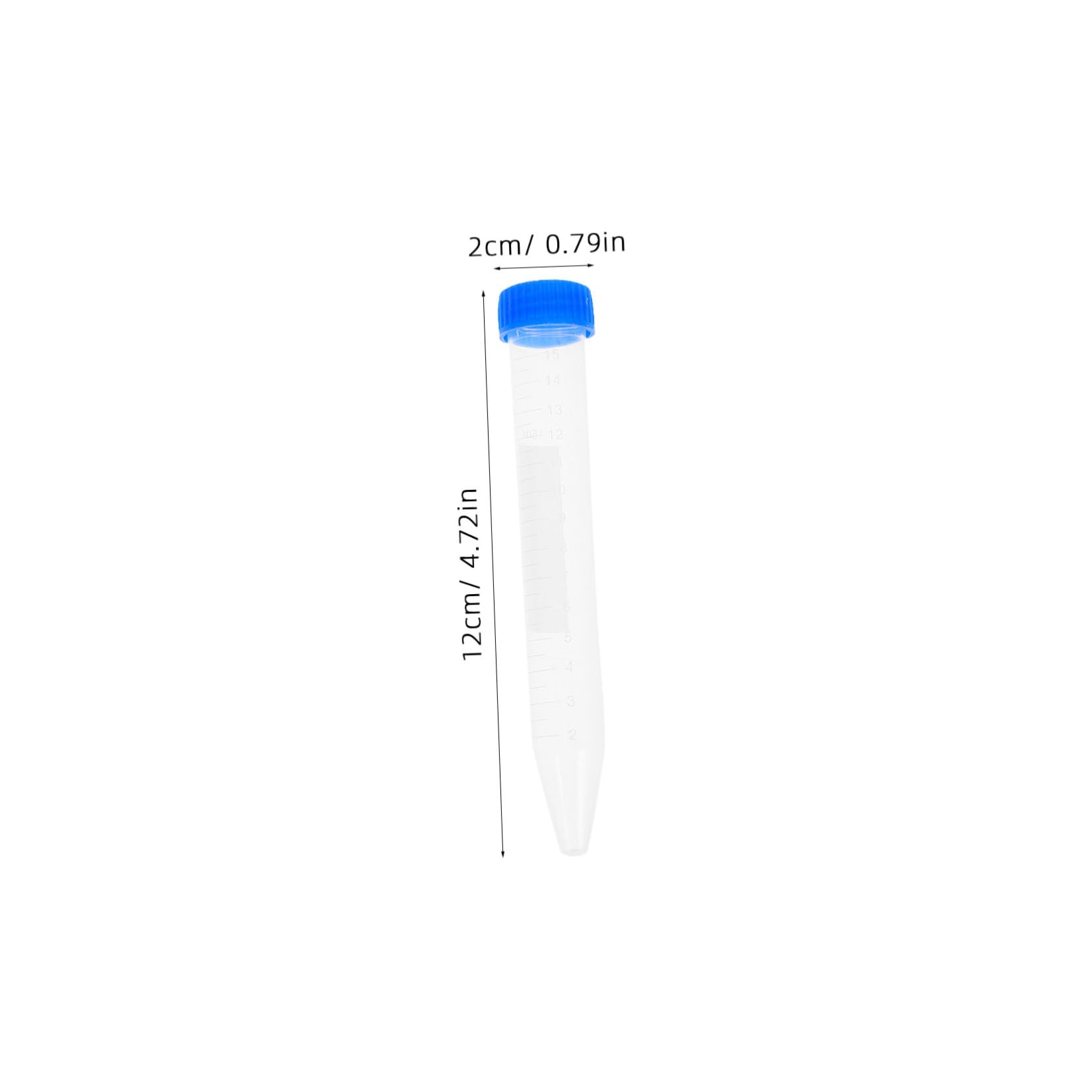 MAGICLULU 100 Stück 15 Ml Reagenzgläser Aus Kunststoff Mit Schraubverschluss 2 Abnehmbare Labor Zentrifugenröhrchen Gestelle Mit Klarer Messskala Auslaufsicher Für Labor Und Wissenschaft
