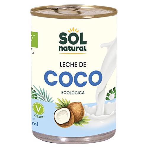 Solnatural Leche De Coco 400 Ml Envase De 400 Ml 300 G