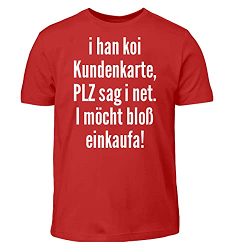 T-shirt enfant rouge éponge avec message original drôle pour ado