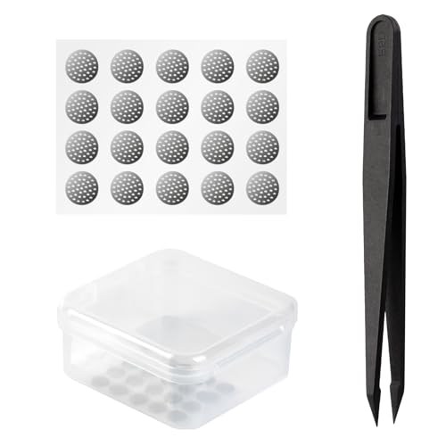 Yinyoo NK20 �C���z�� ���C�t�B���^�[ �w�b�h�z�� 10�y�A �j�b�P�����b�V�� �_�X�g�J�o�[ ���C�ی�w�b�h�z�� �_�X�g�J�o�[ �s���Z�b�g�t���Ŏ��t���ȒP 3.7mm/4mm/4.2mm/4.7mm/5mm�T�C�Y�Ή� ���t���ȒP �N���A�ȉ���