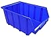 Produktbild 15 St. Stapelbox Schütten Sichtlagerboxen 157x222x340 mm blau, Größe:4, Artikelnr. MO10315