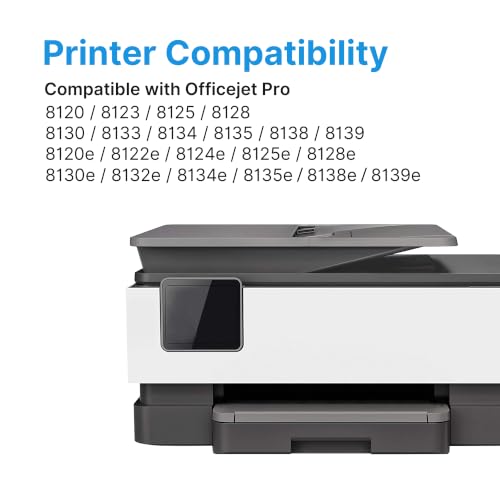 Image of 923XL 923e Ink Cartridges (4-Pack) for HP 923 Ink Cartridges With Chip