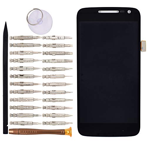 Image of LCD Screen Display with Digitizer Touch Panel Without Bezel Frame Compatible with Motorola Moto G4 Play XT1604 XT1602 XT1607 XT1609 XT1601 XT1603(Black)