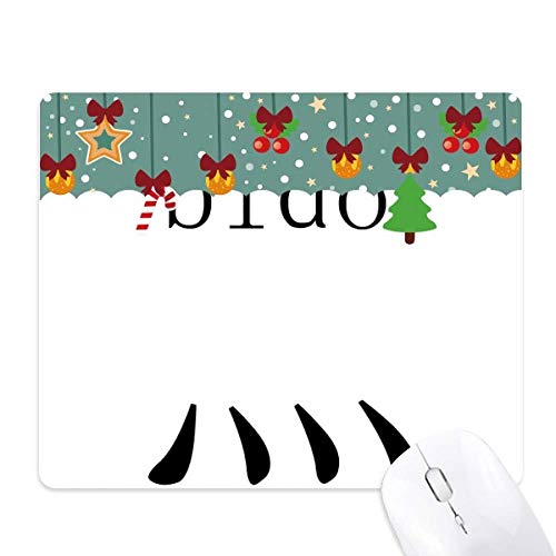 Tapis de souris jeu anti glisse caoutchouc biao pour bureau et Noël