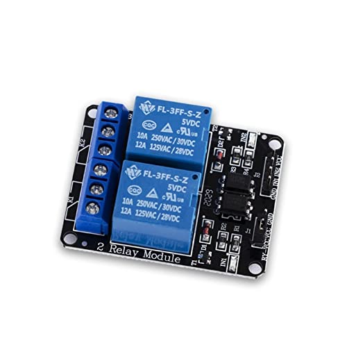 WQGQPXOB Relé 12V Módulo de Placa de Control 5V 24Vdc Voltaje 24V Interruptor 5 12 24 V DC 5Vdc 12Vdc Rele Rela 220v Relai Rel Reley(4 Module)