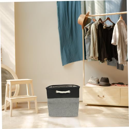 Cesta de ropa plegable grande STOBAZA para organizar colada en el hogar 6
