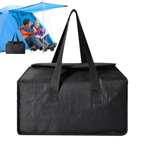 Weldphur Bolsa para Comida A Domicilio - Portátil Grande Y Aislada | Porta Alimentos Impermeable para Preparación De Comidas Picnic Comida para Llevar Parrilladas Eventos Deportivos Compras