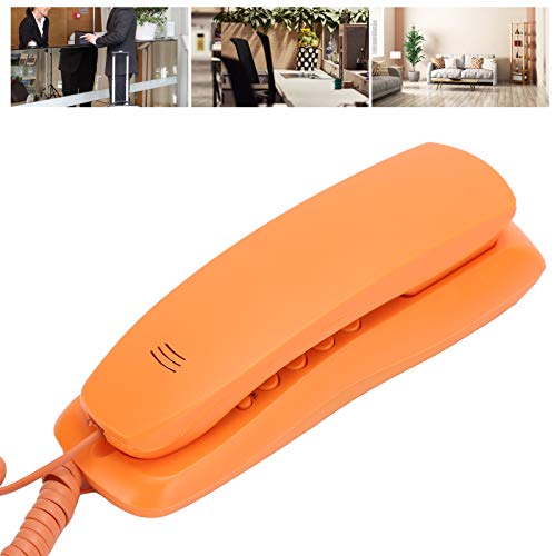 Teléfono de escritorio cableado V BESTLIFE naranja miniatura 3