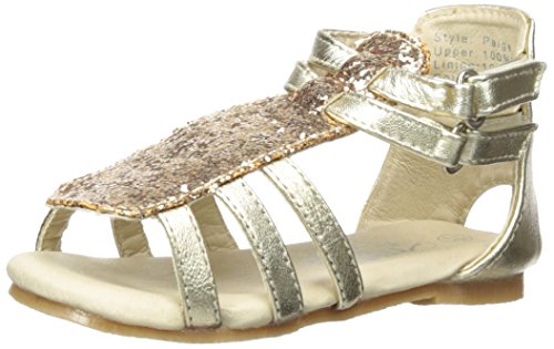 Kid's Paige Sandal, Gold, 27 M EU/9 M US Toddler
