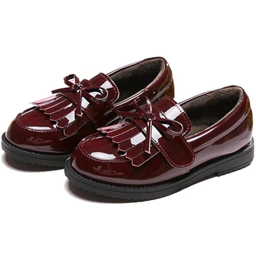 Image of PPXID Girl's British Style School Uniform Shoes Princess Performance Oxford Shoes