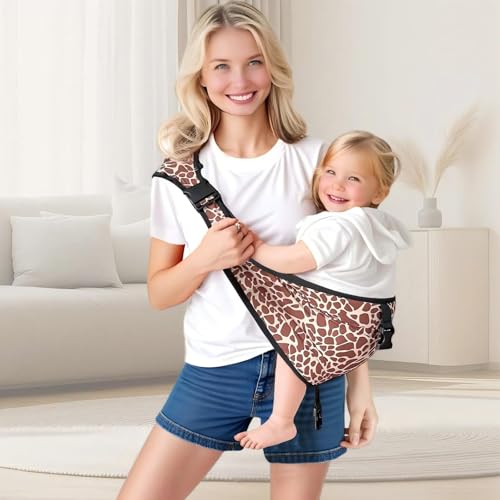 JOYNCLEON Baby Carrier Sling Newborn to Toddler Carrier,Side Toddler Carrier with Extra Wide Cozy Strap - Image 2