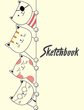 Paperback Sketchbook: 100 Blank Pages, 8.5 x 11, Sketch Pad for Drawing, Doodling and Painting Book