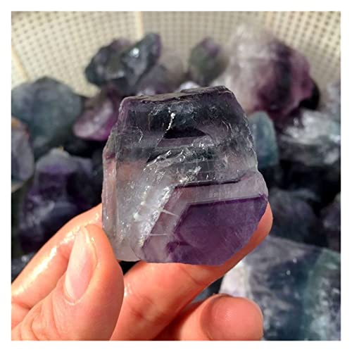 Fluorite naturelle pierre précieuse brute obélisque minéral décor maison 300g