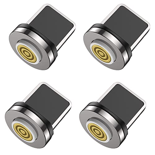 VAFOTON L-Products Lot de 4 adaptateurs de câble de charge magnétique à 5 broches pour appareils L-Products Cover