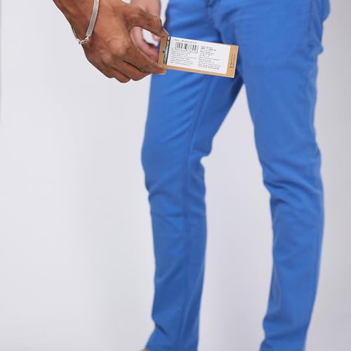 Image of Spykar Men's Kano Slim Fit Mid-Rise Jeans (Ankle Length)