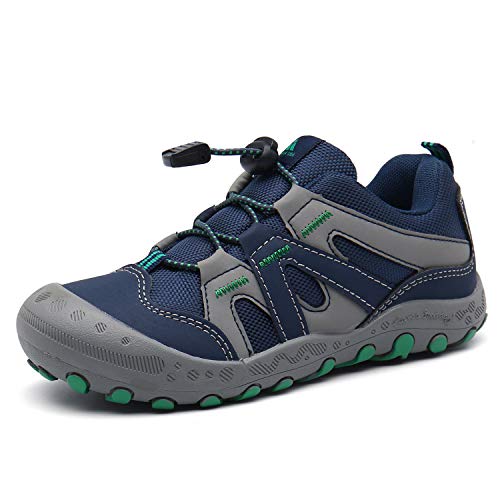 Mishansha Boy's Girl's Hiking Shoes Low Top Sneakers Outdoor Trekking Walking Climbing Running Shoes