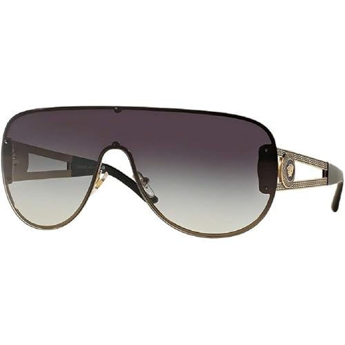 Versace VE2166 Aviator Sunglasses For Men For Women + BUNDLE with Designer iWear Eyewear Care Kit