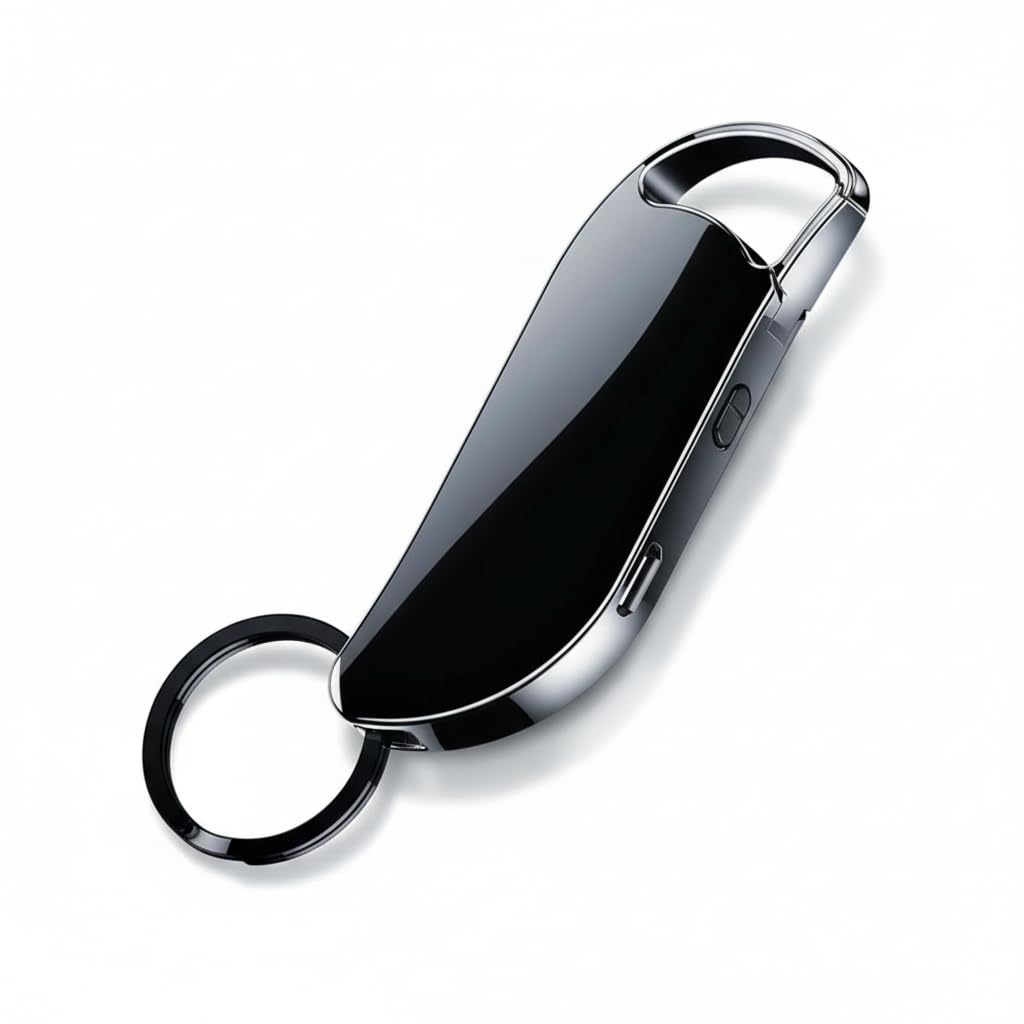 Gravador de voz de 32 GB, chaveiro digital ativado por áudio, para reuniões, palestras,