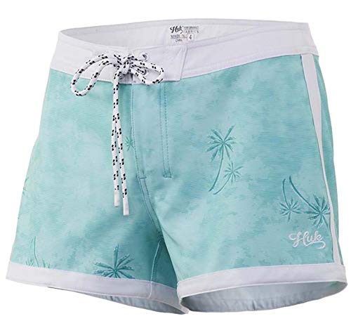 Huk Womens Tropic Short | Performance Quick-Drying Short With +30 UPF Sun Protection, Seafoam, 8