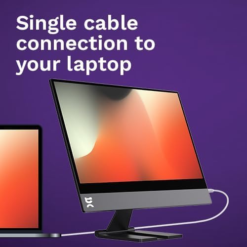 Image of espresso Displays 15 + Ergonomic Magnetic Stand+ | Ultra-Thin 1080p Premium Portable Monitor with USB-C Connectivity, Ergonomic Setup for Work, Travel, and Multi-Device Compatibility