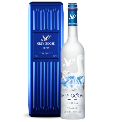 Grey Goose Vodka, Bon Voyage Tin Special Pack, 40%, 70 cl