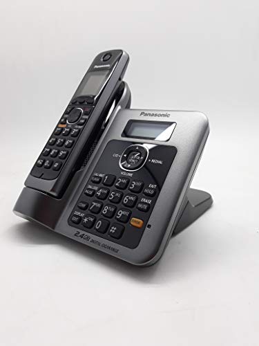 Panasonic-Single-Line-KX-TG3811SXM-24-GHz-Digital-Cordless-Telephone-Black