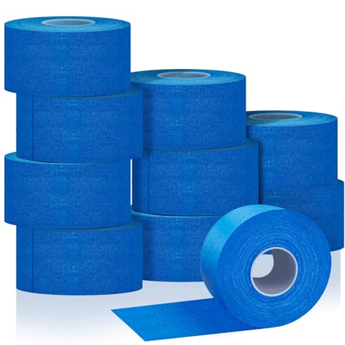 Lutalu 10 Rolls Painters Tape 2 Inch Wide, Blue Paint Tape Bulk 2 Inch x 55 Yards, Multi-Surface Blue Masking Tape for Wall Painting, Home Improvement, Total 550 Yards, Paint Supplies
