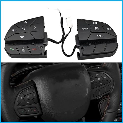 Boutons audio au volant Jeep Cherokee contrôle multimédia fluide - 4