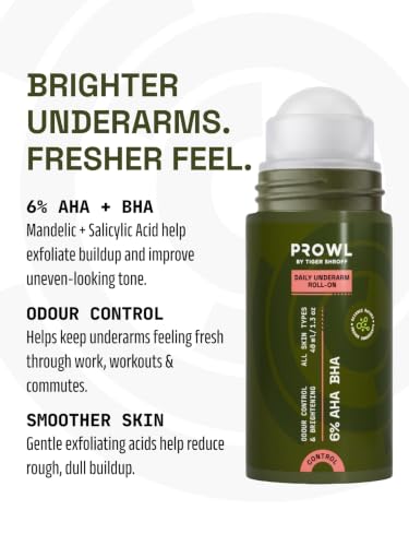 PROWL Store PROWL by Tiger Shroff Underarm Rollon 40ml with AHA BHA - Image 6
